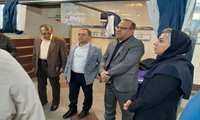 بازدید و دیدار نوروزی دکتر نادر توکلی رئیس دانشگاه ایران از بیمارستان شهدای هفتم تیر